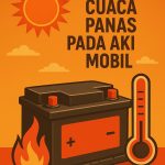 Dampak cuaca panas pada aki mobil