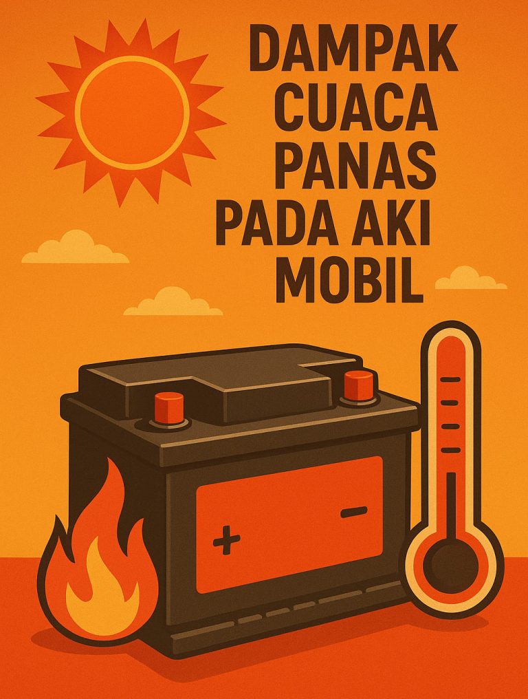 Dampak cuaca panas pada aki mobil